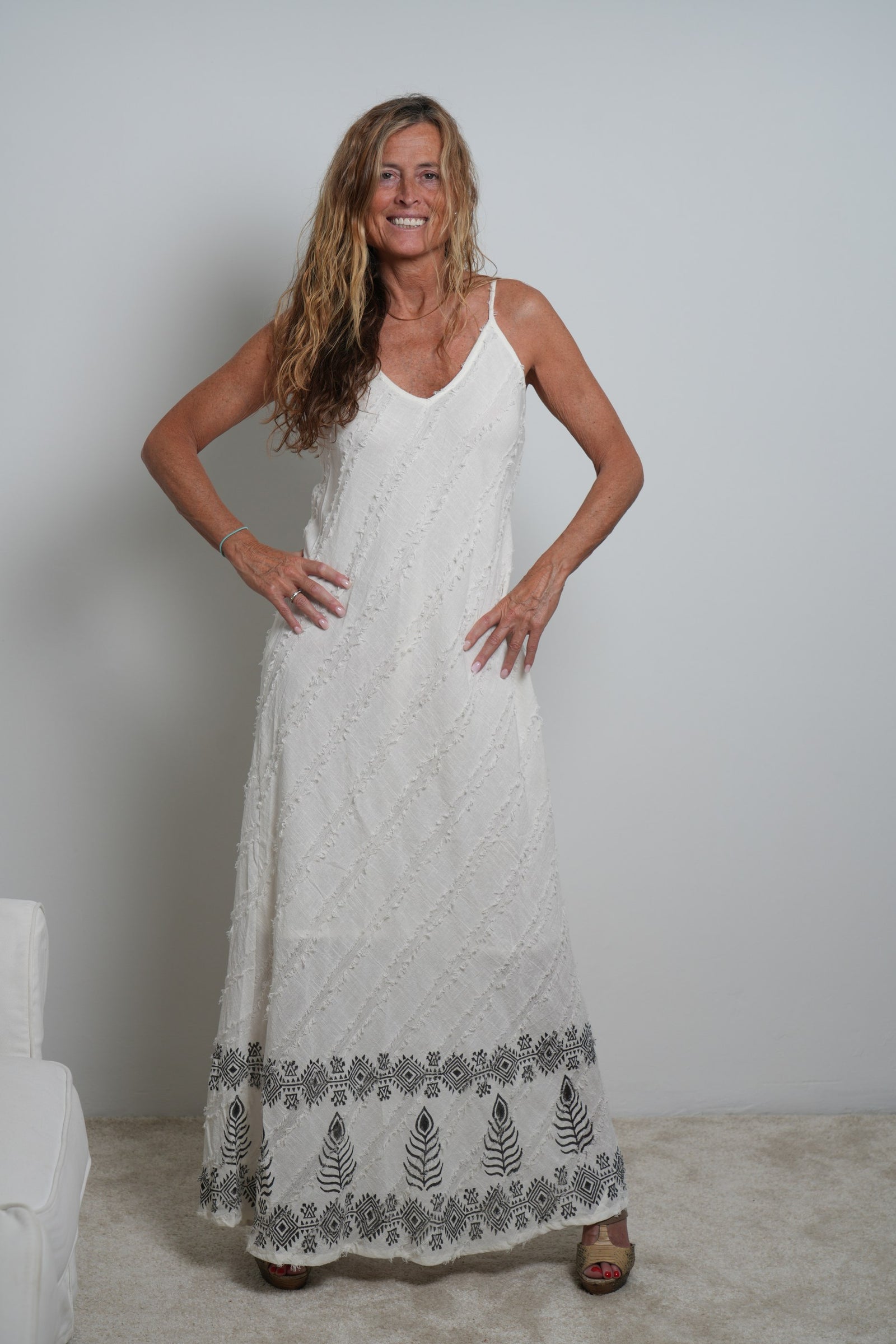 Vestido Largo Blanco