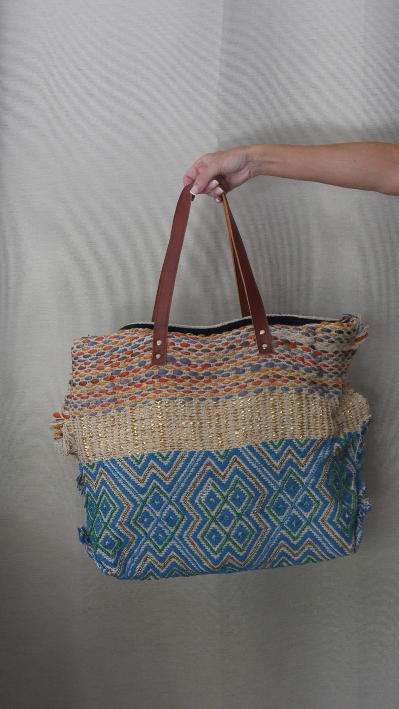 Bolso Boho Azul