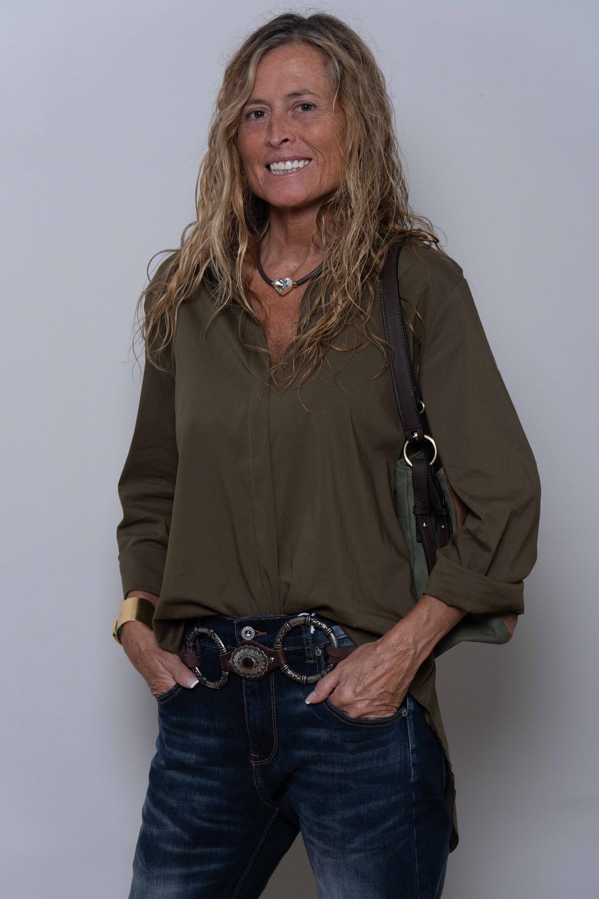 Camisa Lisa Verde